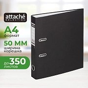 Папка-регистратор ECONOMY, б/мет.уг,50мм,черн, ПБП1,карм.кор