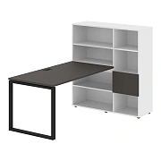 Рабочая станция EQRST 1215 Мокко/Черный 1990х1250х1355 EDIS