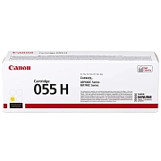 Картридж лазерный Canon 055 H Y 3017C002 жел. пов.емк. для MF746Cx/LBP664Cx