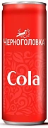 Напиток Черноголовка Кола сильногазированный, 330мл