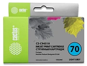 Картридж струйный Cactus CS-C9451A №70 светло-серый (130мл) для HP DJ Z3100