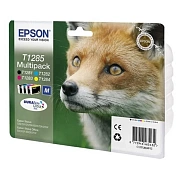 Картридж струйный Epson C13T12854012 CMYK для St S22/SX125 (4шт/уп)