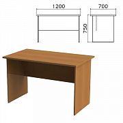 Стол письменный 'Монолит', 1200х700х750 мм, цвет орех гварнери, СМ1.3