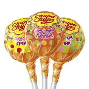 Карамель Chupa Chups кзотик-тропик, ассорти, 12г