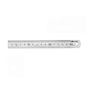 Линейка  измерительная 150х19 мм металлическая Micron 42158