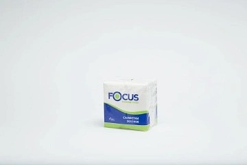 Салфетки сервировочные Focus Economic Choice 5053498, 24х23см, 1 слой, 100шт, белые