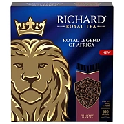 Чай RICHARD 'Royal legend of Africa' черный, 100 пакетиков в конвертах по 2 г, 102735
