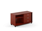 Тумба мобильная B 202A Бургунди 1200х500х660 BORN