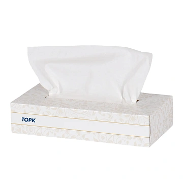 Салфетки косметические 100 штук в картонном боксе, 2-слойные, Tellus/TORK Premium (Система F1), 1203