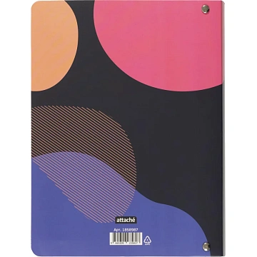 Ежедневник недатированный на кольцах Attache, 136л., 80г/м3, Abstract