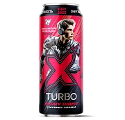 Энергетический напиток X-Turbo Active со вкусом ежевики и малины, 450мл