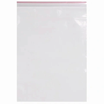 Пакеты с замком ZIP LOCK 'зиплок', комплект 100 шт., 250х300 мм, ПВД, толщина 40 микрон, BRAUBERG, 6