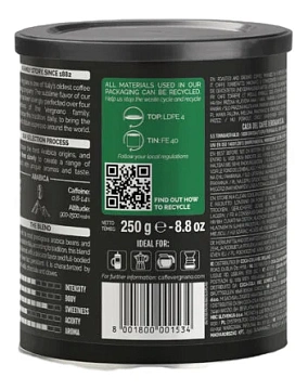 Кофе Vergnano Мокка арабика молотый, 250г