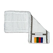 Насадка МОП плоская 40 см, VILEDA PROFESSIONAL 'МикроПур Комби', уши (ТИП УВ) микрофибра, белый, 167297