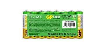 Батарейки GP Super Aa, 8шт