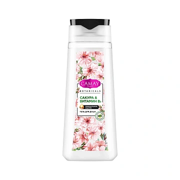 Гель для душа Camay Botanicals Сакура, 250мл