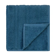 Полотенце Tessolo Home махровое кофру синее 550г, 50 x 90см