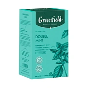 Чай GREENFIELD Natural Tisane 'Double Mint' травяной, 20 пирамидок по 1,8 г, 1758-08