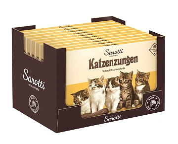 Шоколад Sarotti Кошачьи язычки порционный, 100г