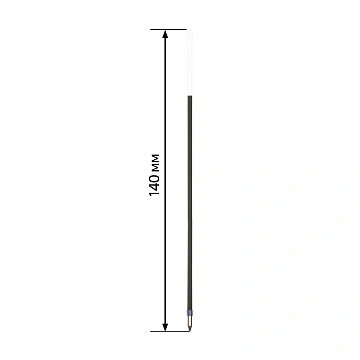 Стержень шариковый СТАММ синий, 140мм, 0,7мм