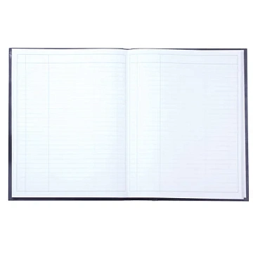 Книга учета 96 л., линия, твердая, бумвинил, блок офсет, А4 210х265 мм, STAFF, 130043