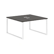 Стол 2-х местный EQWST 1313 Мокко/Белый 1360х1346х750 EDIS