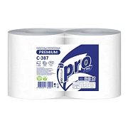 Протирочная бумага Protissue, 1000 листов, 24х35см, белая, С387