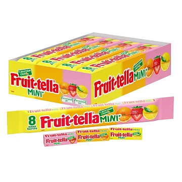 Конфеты жевательные Fruittella Mini мультипак, 88г