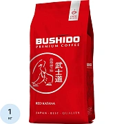 Кофе в зернах BUSHIDO 'Red Katana' 1 кг, арабика 100%, НИДЕРЛАНДЫ, BU10004007