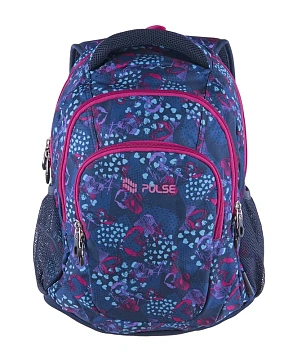 Рюкзак Pulse BACKPACK TEENS BLUE HEART, 43х28х22 см