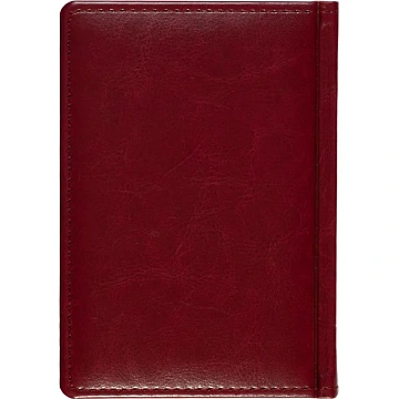 Ежедневник недатированный бордо, А6,100x150, 320стр, Agenda