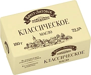 Масло сливочное Брест-Литовск 72.5%, 180г