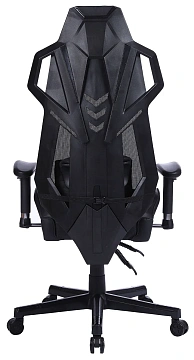 Кресло игровое Cactus CS-CHR-090BL черный эко.кожа/сетка крестов. нейлон