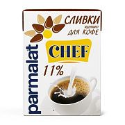 Сливки ультрапастеризованные Parmalat 11% 0,2л