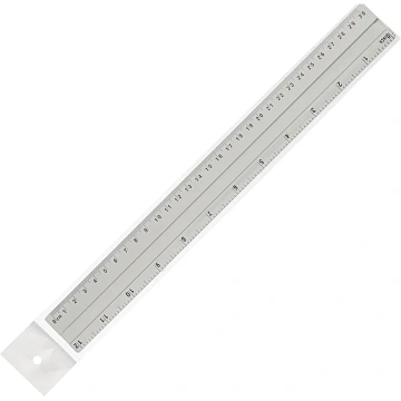 Линейка металлич. 30см Attache Line