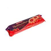 Печенье КМ Клубничные тарталетки 240 г. х 12 шт. ГОСТ