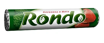 Драже Rondo клубника, мята, 30г