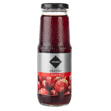 Нектар Rioba вишня, 250мл, стекло