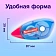 Корректирующая лента BRAUBERG, 5 мм х 8 м, корпус синий, механизм перемотки, блистер, 227801