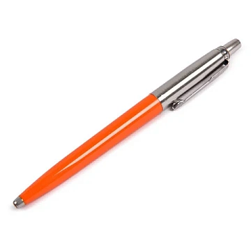 Ручка шариковая PARKER 'Jotter Orig Orange', корпус оранжевый, детали хром, блистер, синяя, 2076054