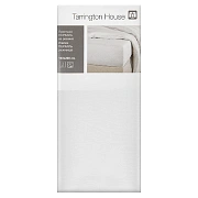 Tarrington House Простыня белая перкаль на резинке, 160 x 200см