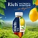 Холодный чай Rich Лимон, черный, 1л