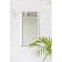 Зеркало настенное TI_Мюлен 385x765 мет.белый