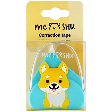 Корректирующая лента MESHU 'Cute dog', 5мм*6м, ПВХ-бокс, европодвес