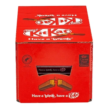 Шоколад KitKat молочный с хрустящей вафлей, 42г