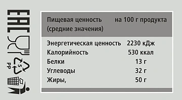 Смесь орехов Rioba в карамели, 50г