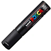 Маркер акриловый Uni Posca PC-7M черный, 4.5 - 5.5 мм, круглый