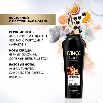 Шампунь Глисс Кур Экстремальное восстановление, 400мл