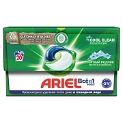 Капсулы для стирки Ariel Все-в-1 Горный родник, 20шт
