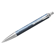 Ручка шариковая Parker 'IM Premium Blue Grey CT' синяя, 1,0мм, подарочная упаковка